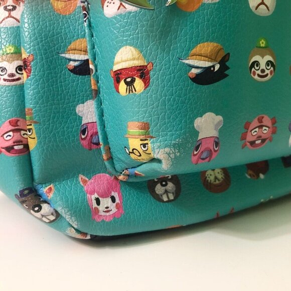 2021 Bioworld Animal Crossing Character Mini Backpack Bag Nintendo Scuffs - Picture 6 of 16